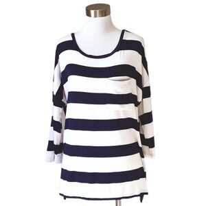 Banana Republic casual stripe shirt